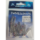 Yuki Fast Snap Surf Clear | Grapa Rápida para Surfcasting