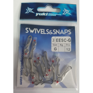 Yuki Fast Snap Surf Clear | Grapa Rápida para Surfcasting
